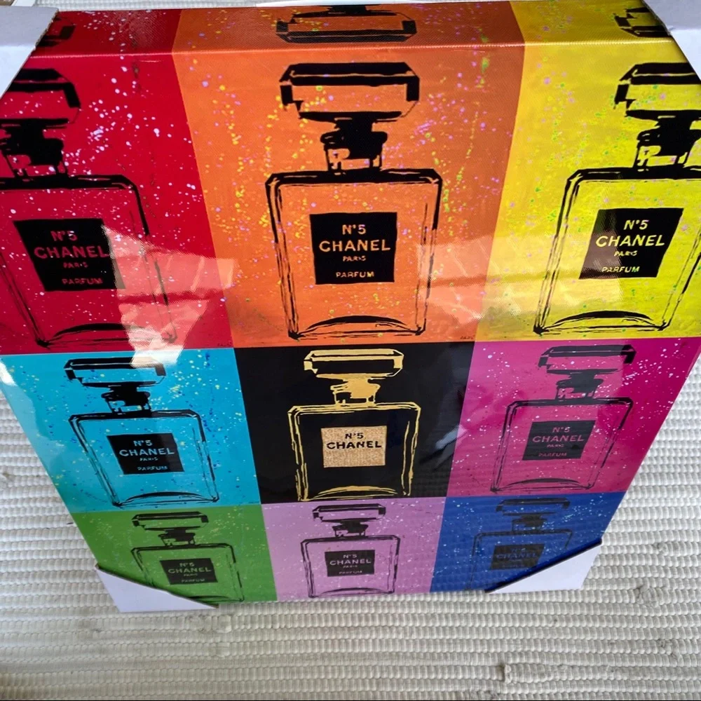 Chanel N 5 Warhol style Wall Art